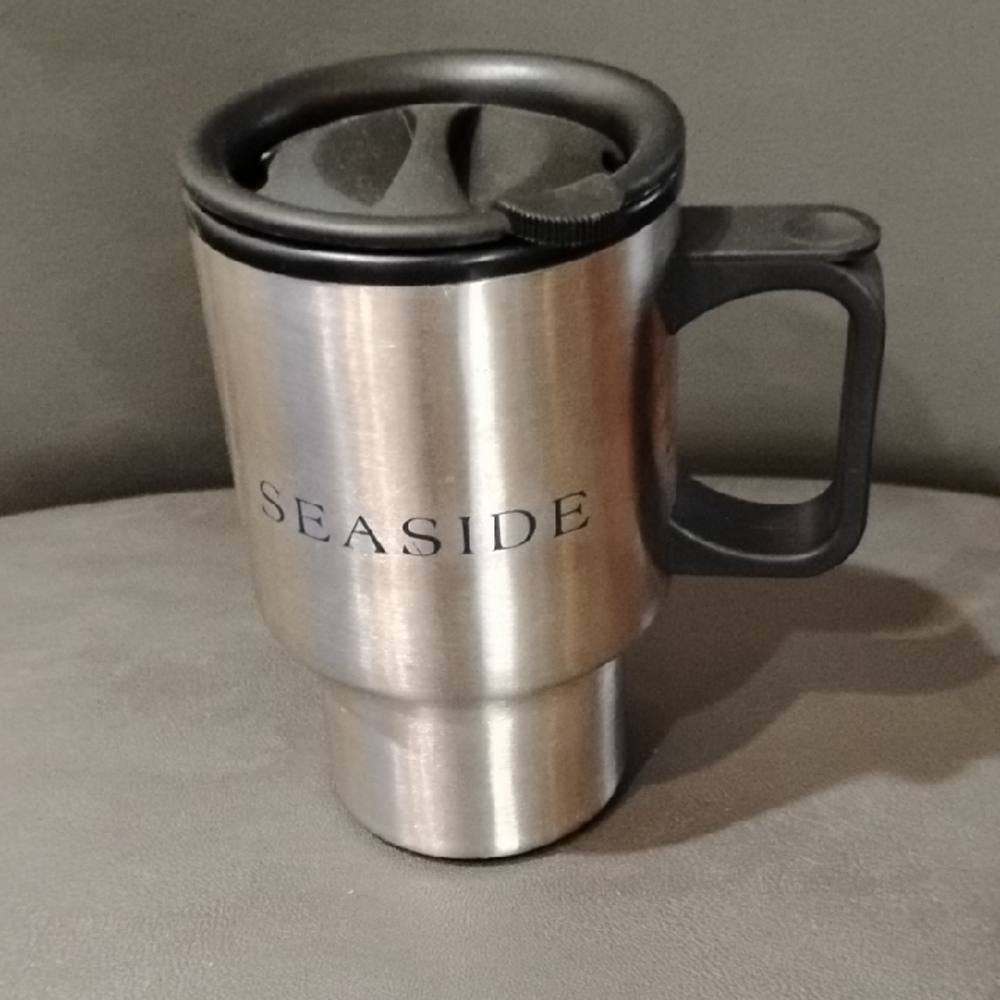Seaside Stainless Steel Travel Mug